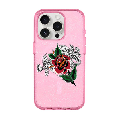 DRY ROSE-Shiny Kılıf MagSafe Özellikli - iPhone 15 Pro