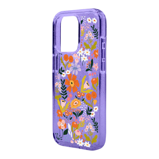 FLOWER-iPhone 14 Pro Max Shiny Kılıf MagSafe Özellikli