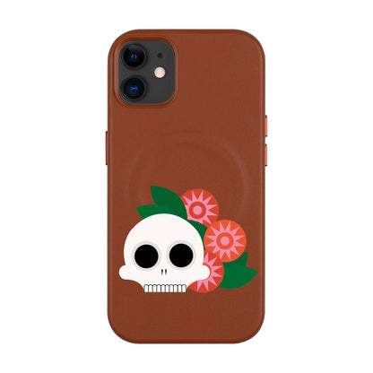 MEMENTO BLOOM-Leather Kılıf MagSafe Özellikli - iPhone 11