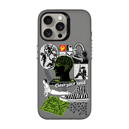 CLEAR YOUR HEAD-Hold Kılıf MagSafe Özellikli - iPhone 15 Pro Max