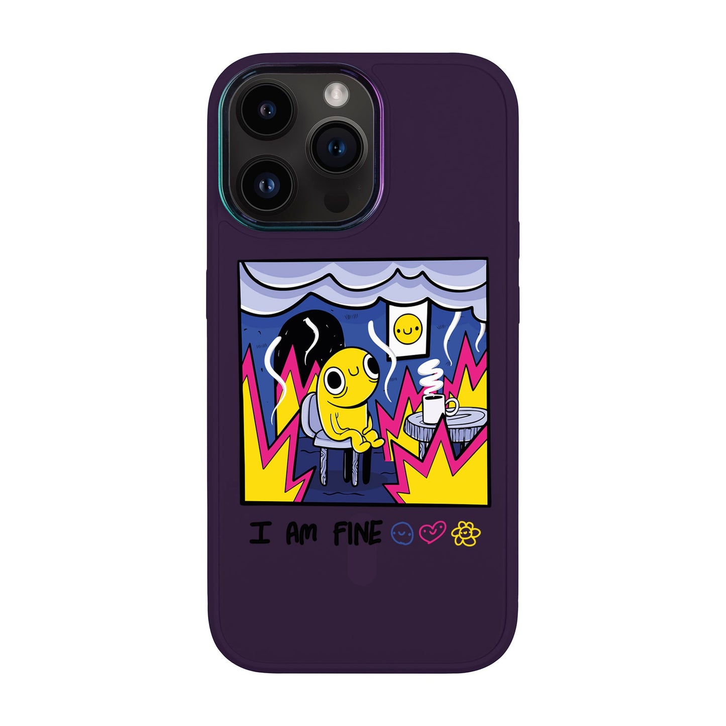 I AM FINE-iPhone 14 Pro Max Vigor Kılıf MagSafe Özellikli