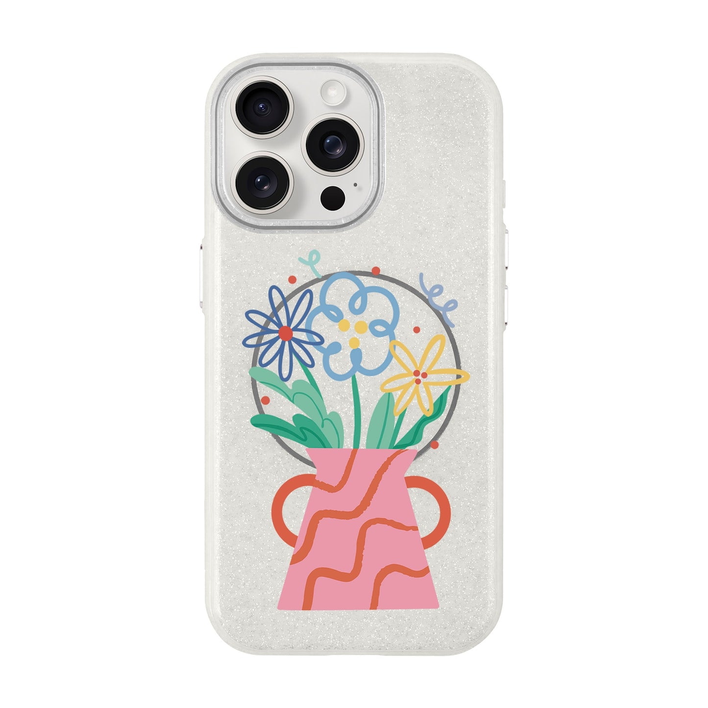 PINK VASE-iPhone 15 Pro Max Radiant Kılıf MagSafe Özellikli