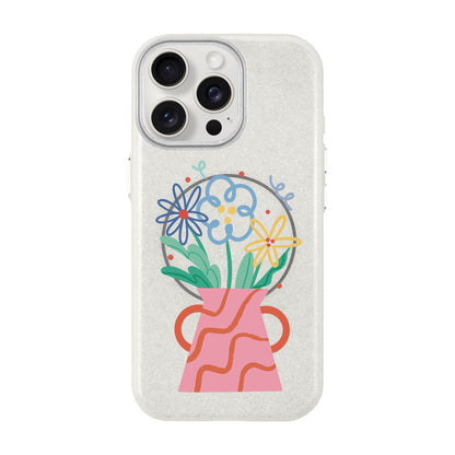PINK VASE-iPhone 15 Pro Max Radiant Kılıf MagSafe Özellikli