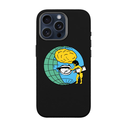 CREATIVE-iPhone 15 Pro Max Leather Premium Kılıf MagSafe Özellikli