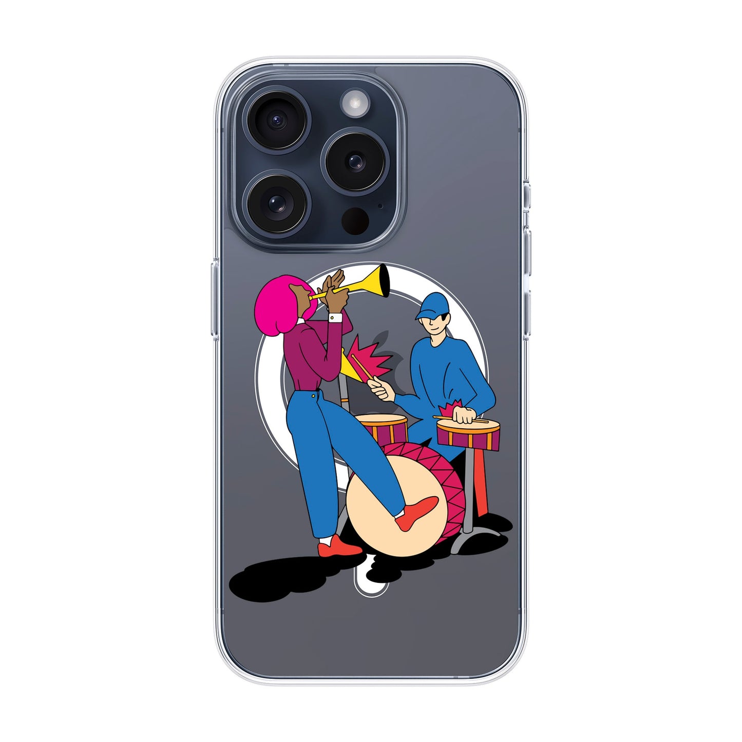 JAM-Solid Kılıf MagSafe Özellikli - iPhone 15 Pro