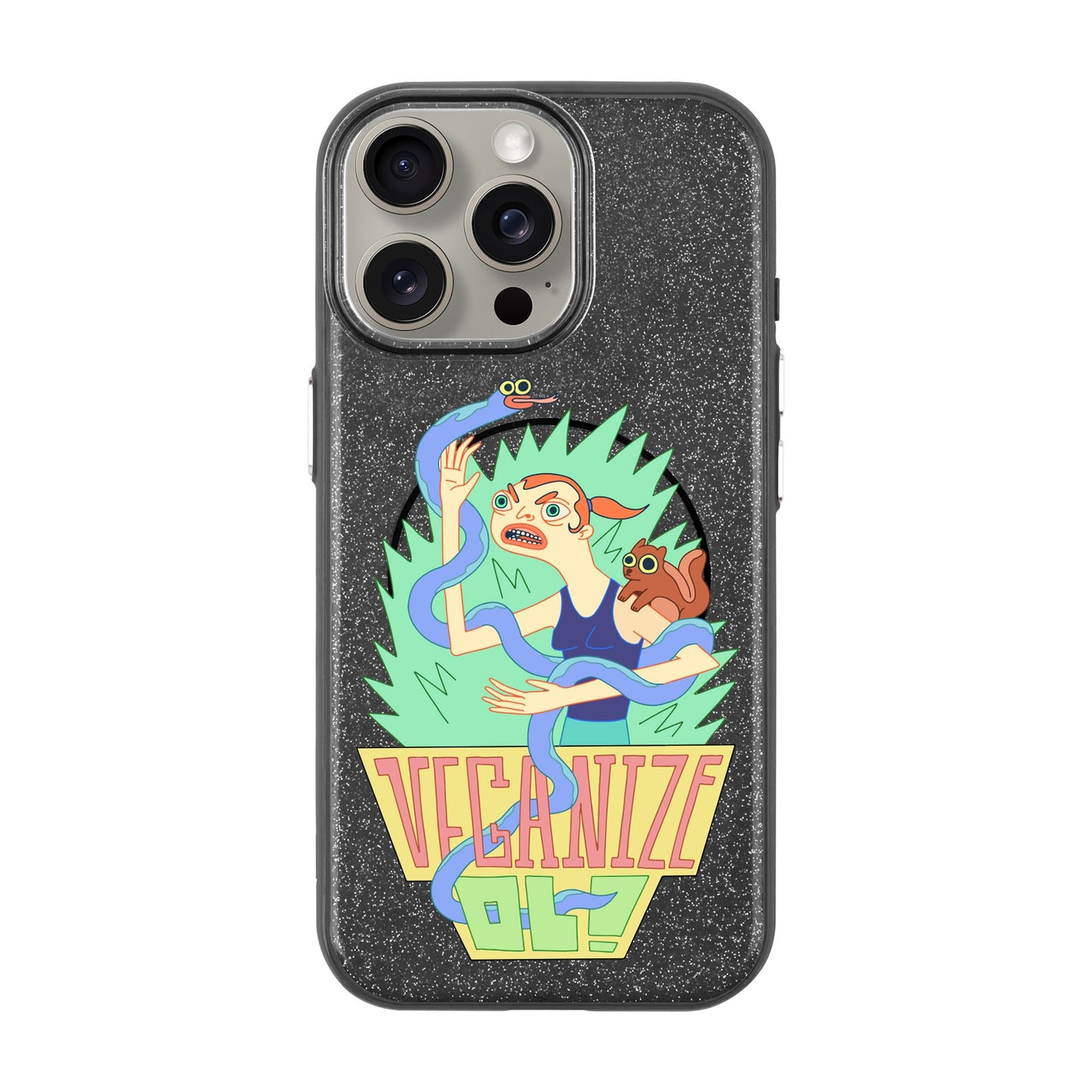 VEGANİZE-iPhone 15 Pro Max Radiant Kılıf MagSafe Özellikli