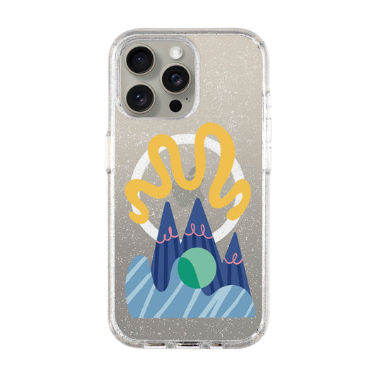 MOUNTAIN-iPhone 15 Pro Max Shiny Kılıf MagSafe Özellikli