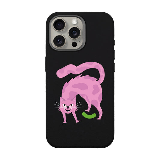 GRUMBLEPAWS-iPhone 15 Pro Max Leather Premium Kılıf MagSafe Özellikli