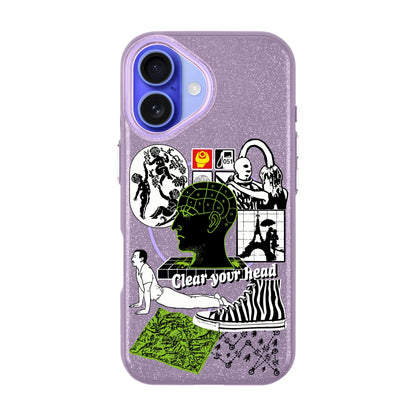 CLEAR YOUR HEAD-iPhone 16 Radiant Kılıf MagSafe Özellikli