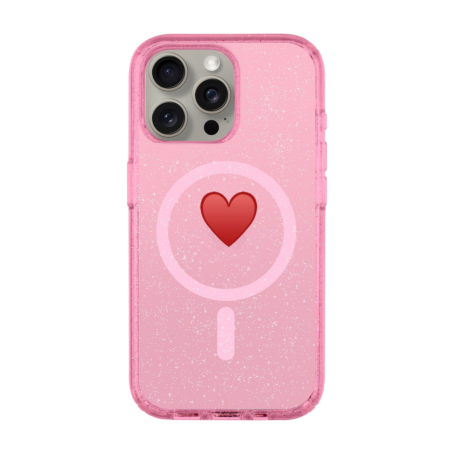 SPREAD HEART-iPhone 15 Pro Max Shiny Kılıf MagSafe Özellikli