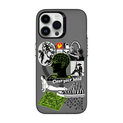CLEAR YOUR HEAD-iPhone 12 Pro Max Hold Kılıf MagSafe Özellikli