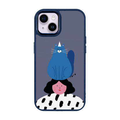NAUGHTY CAT-iPhone 14 Plus Proof Kılıf