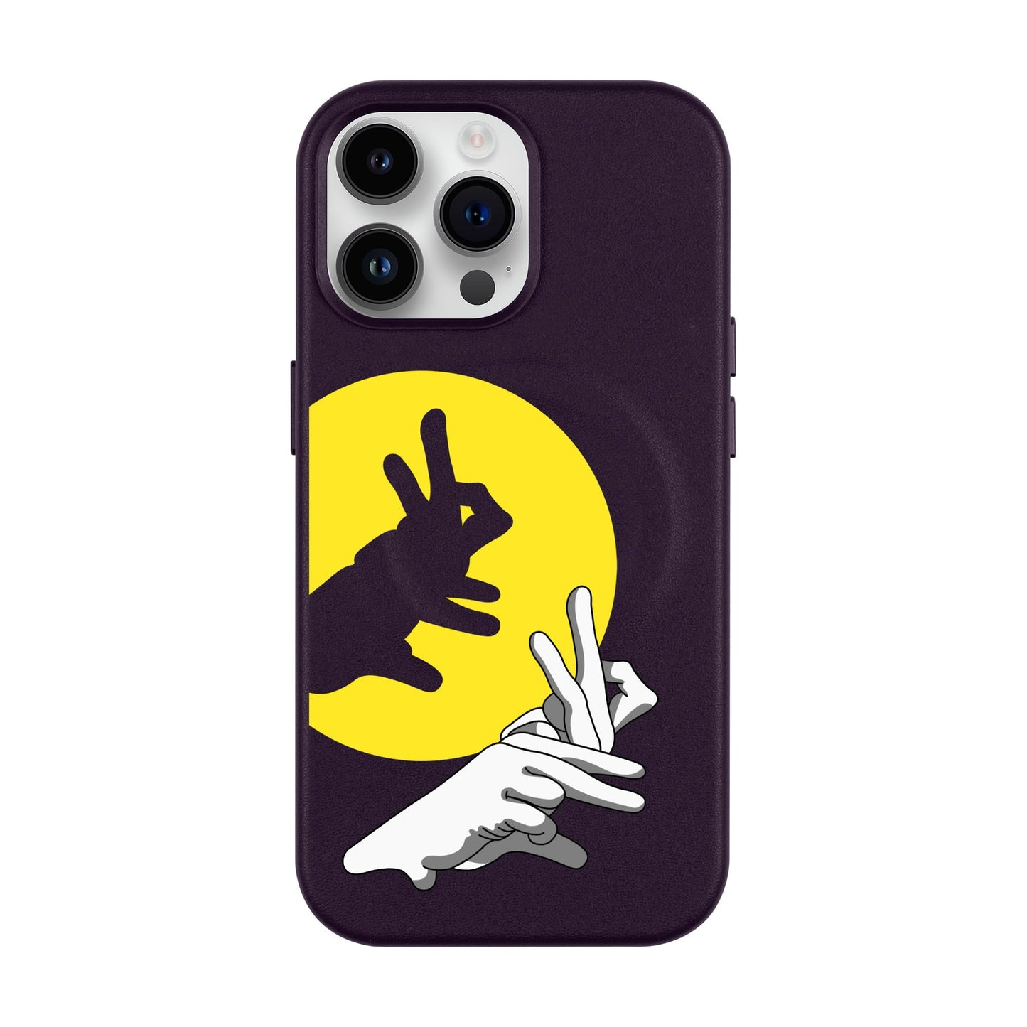 BUNNY-iPhone 14 Pro Max Leather Kılıf MagSafe Özellikli