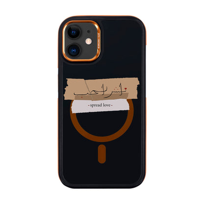 SPREAD LOVE-iPhone 11 Dark Kılıf MagSafe Özellikli