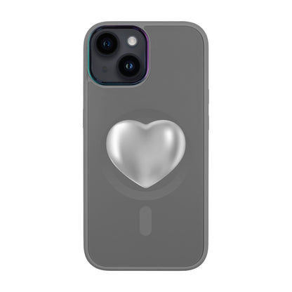 SILVER HEART-Vigor Kılıf MagSafe Özellikli - iPhone 14