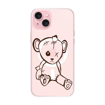 BABY BEAR-iPhone 15 Plus Solid Kılıf MagSafe Özellikli