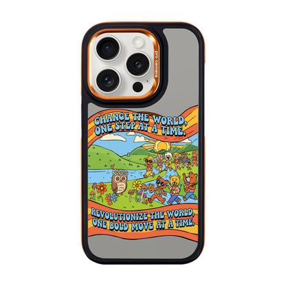 CHANGE THE WORLD-iPhone 15 Pro Dark Kılıf MagSafe Özellikli