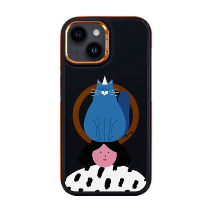 NAUGHTY CAT-Dark Kılıf MagSafe Özellikli - iPhone 13