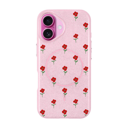 FLOWER POWER-iPhone 16 Plus Radiant Kılıf MagSafe Özellikli
