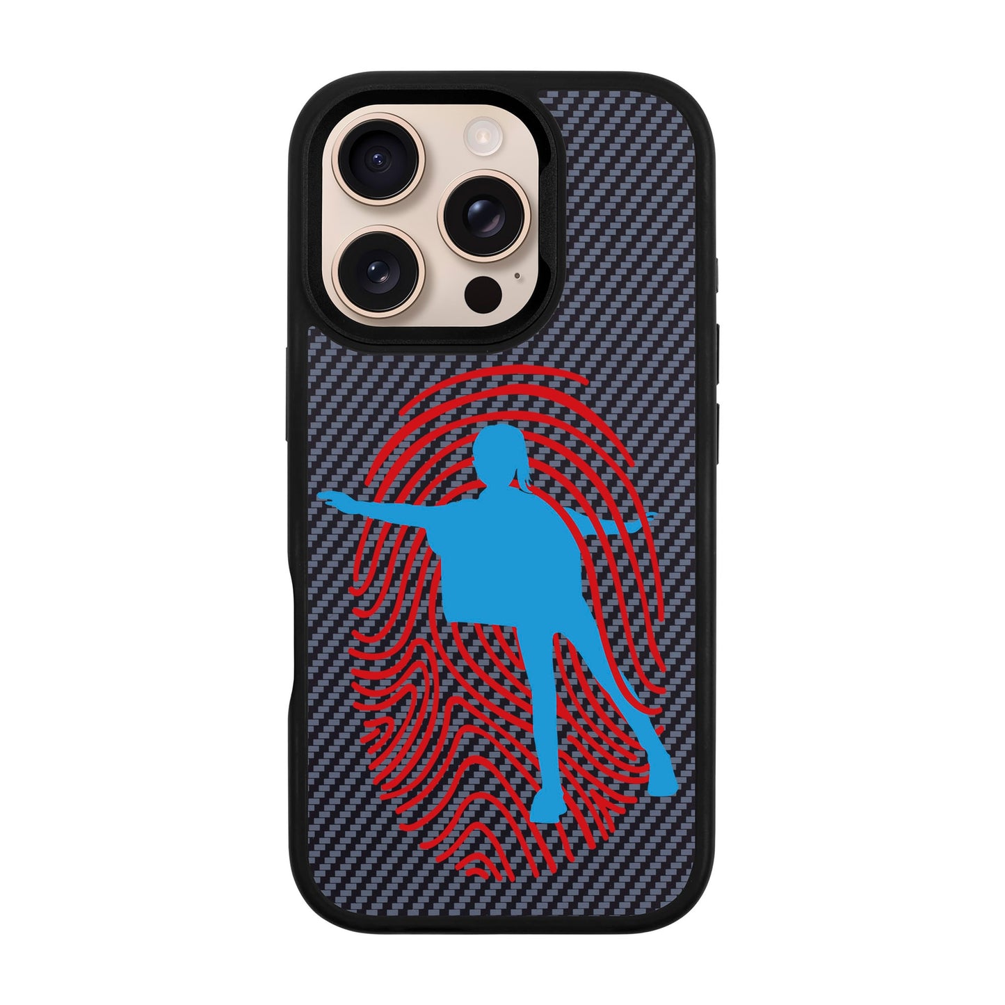 FINGERMARK-iPhone 16 Pro Plaid Kılıf MagSafe Özellikli