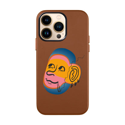 CLIMBING-iPhone 13 Pro Leather Kılıf