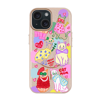 CAT MOM-iPhone 15 Plus Radiant Kılıf MagSafe Özellikli
