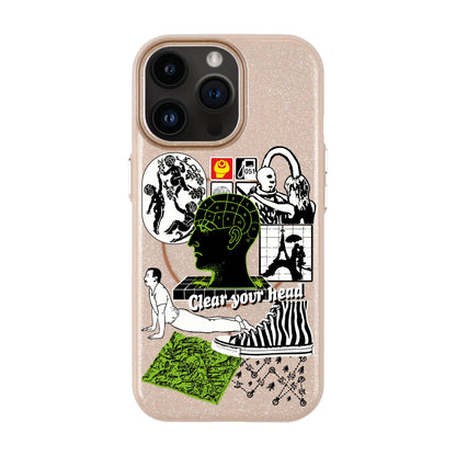 CLEAR YOUR HEAD-iPhone 14 Pro Max Radiant Kılıf MagSafe Özellikli
