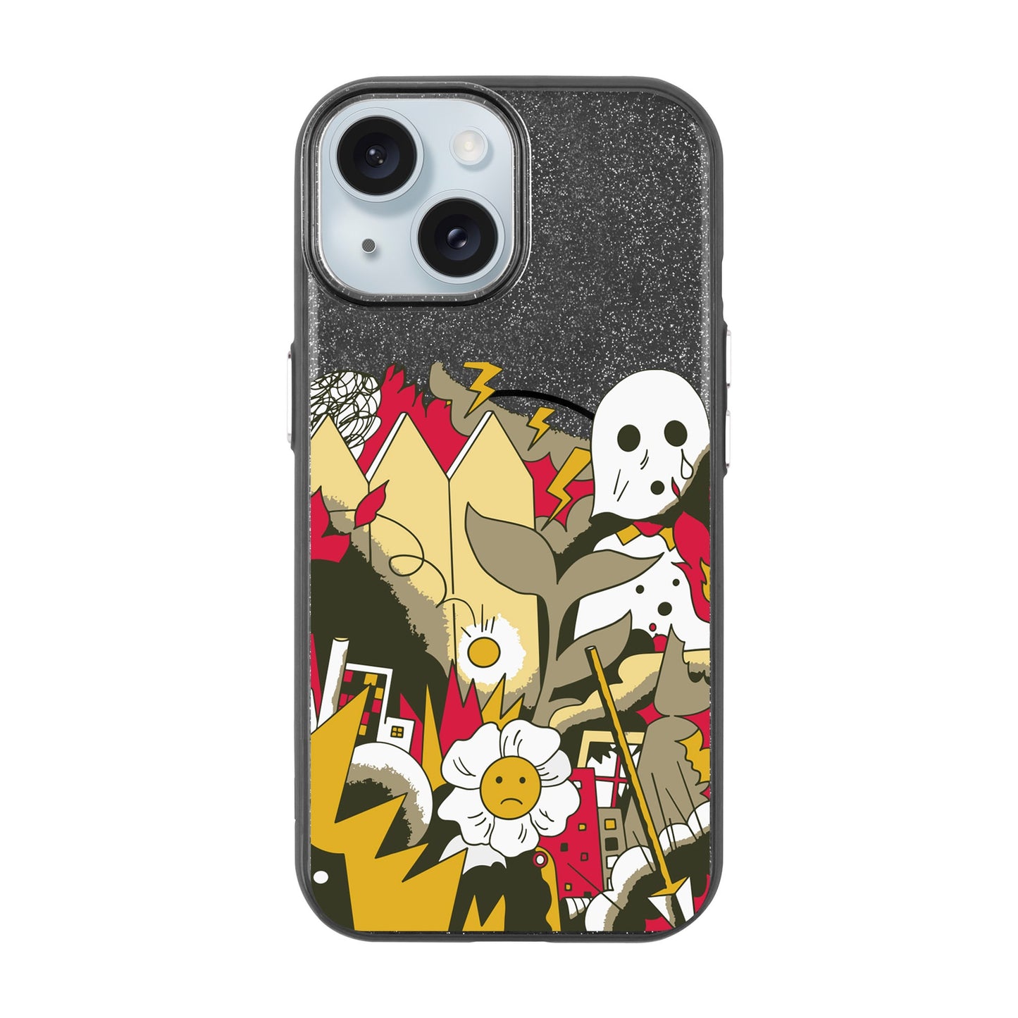 EVERYTHING IS BURNING-Radiant Kılıf MagSafe Özellikli - iPhone 13