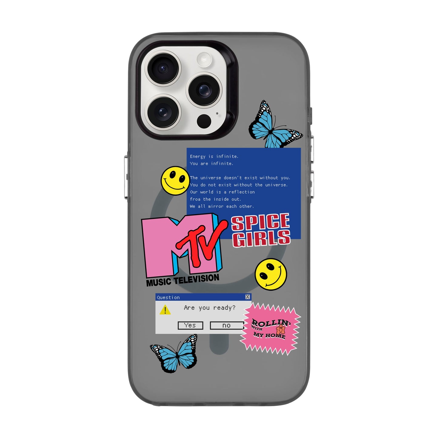 ARE YOU READY-iPhone 15 Pro Max Hold Kılıf MagSafe Özellikli