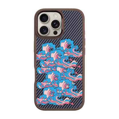 SURF-iPhone 16 Pro Max Plaid Kılıf MagSafe Özellikli