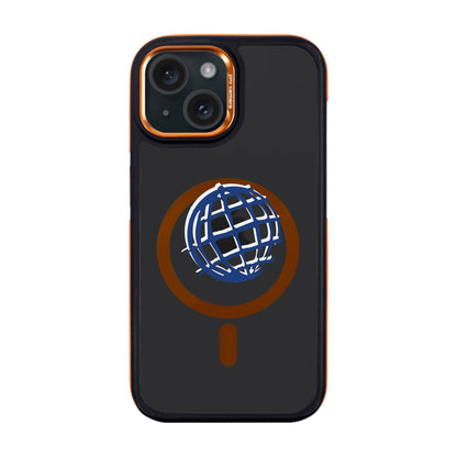GLOBE-Dark Kılıf MagSafe Özellikli - iPhone 15