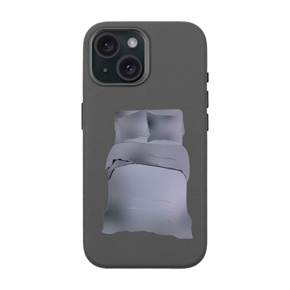 MATTRESS-iPhone 15 Leather Premium Kılıf MagSafe Özellikli
