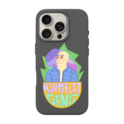 MARMELAT GANG-iPhone 16 Pro Leather Premium Kılıf MagSafe Özellikli