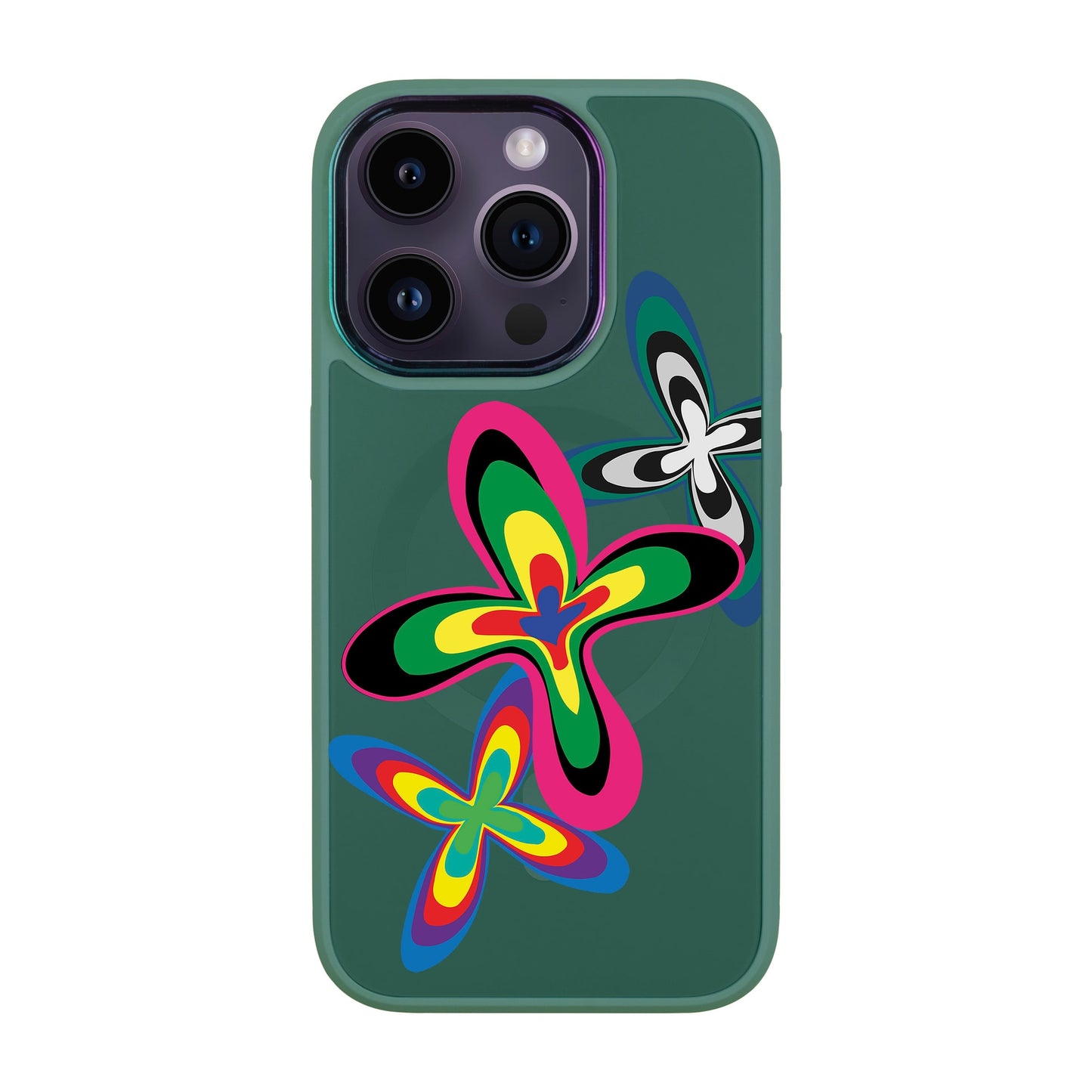 COLOR FLOWER-Vigor Kılıf MagSafe Özellikli - iPhone 14 Pro