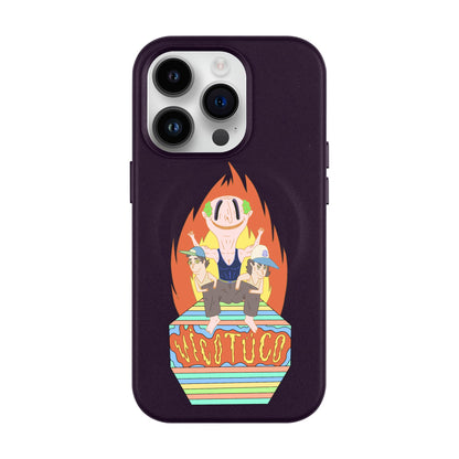 VİCOTÜCO ADAM-Leather Kılıf MagSafe Özellikli - iPhone 14 Pro