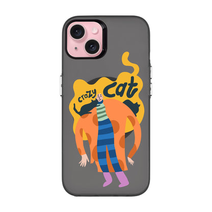 CRAZY CAT-iPhone 15 Plus Hold Kılıf MagSafe Özellikli