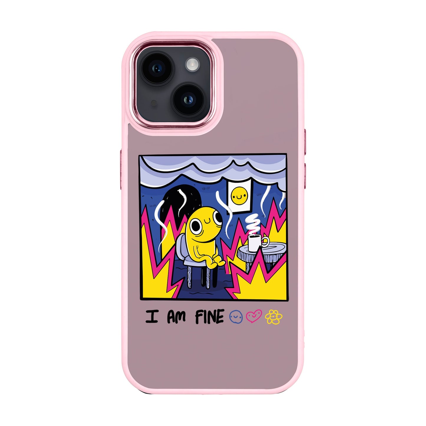 I AM FINE-Proof Kılıf - iPhone 14