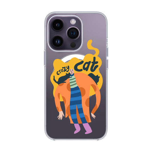 CRAZY CAT-iPhone 14 Pro Solid Kılıf MagSafe Özellikli