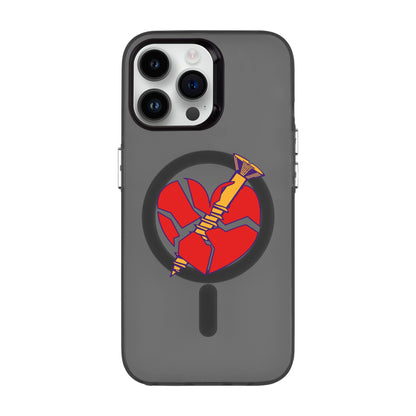BROKEN HEART-iPhone 14 Pro Max Hold Kılıf MagSafe Özellikli
