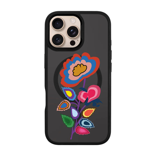 KNITTED FLOWER-iPhone 16 Pro Max Rise Kılıf MagSafe Özellikli