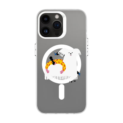 FANCY DOG-iPhone 14 Pro Max Hold Kılıf MagSafe Özellikli