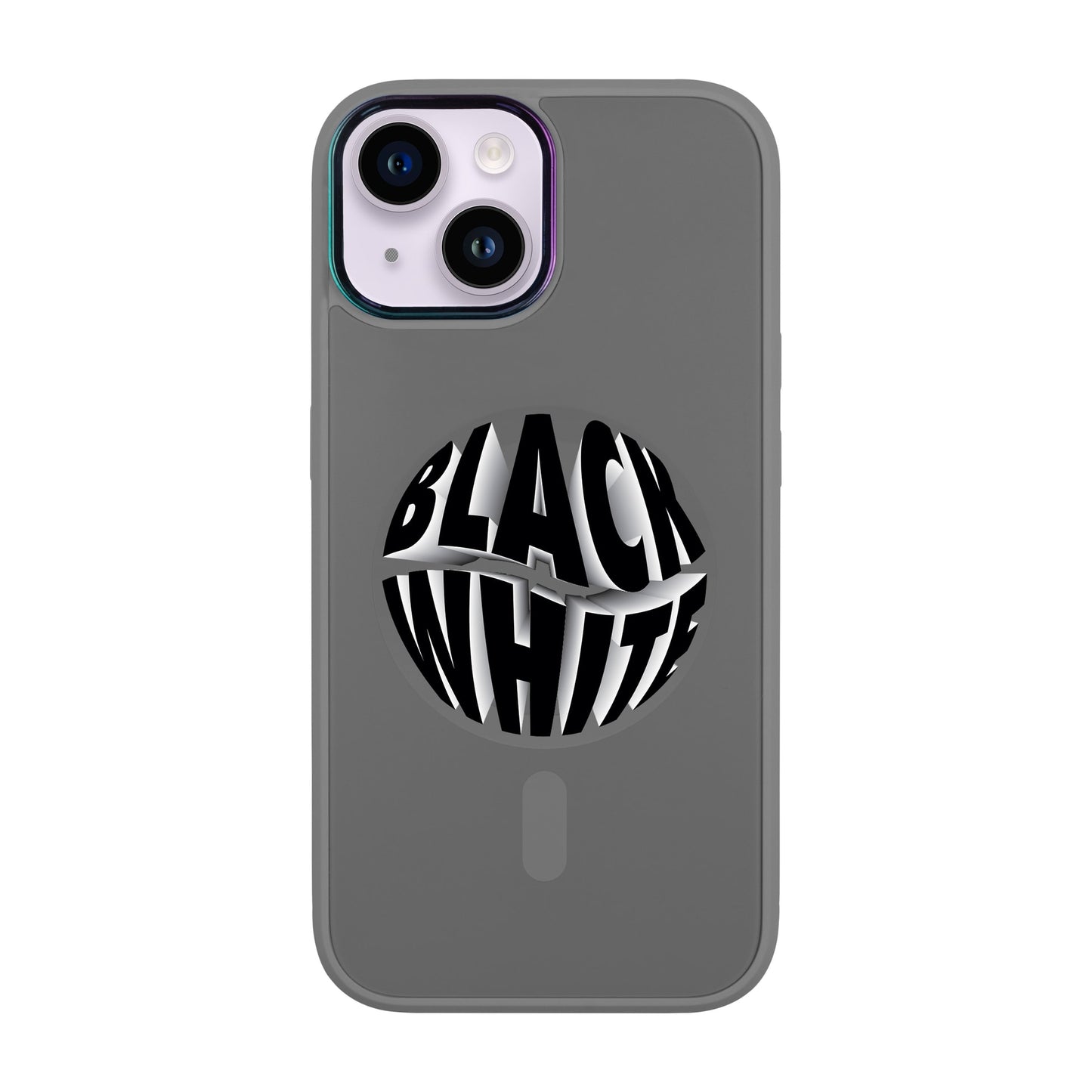 BLACK WHITE-Vigor Kılıf MagSafe Özellikli - iPhone 14