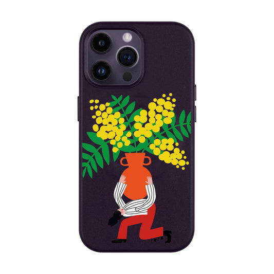 VASE-iPhone 14 Pro Max Leather Kılıf MagSafe Özellikli