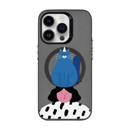 NAUGHTY CAT-iPhone 14 Pro Hold Kılıf MagSafe Özellikli