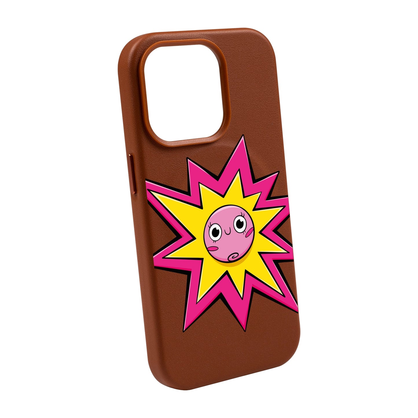 POP PRINCESSES-iPhone 14 Pro Max Leather Kılıf MagSafe Özellikli