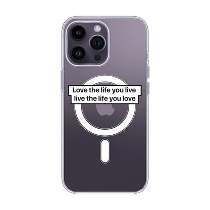 LOVE THE LIFE-iPhone 14 Pro Max Solid Kılıf MagSafe Özellikli