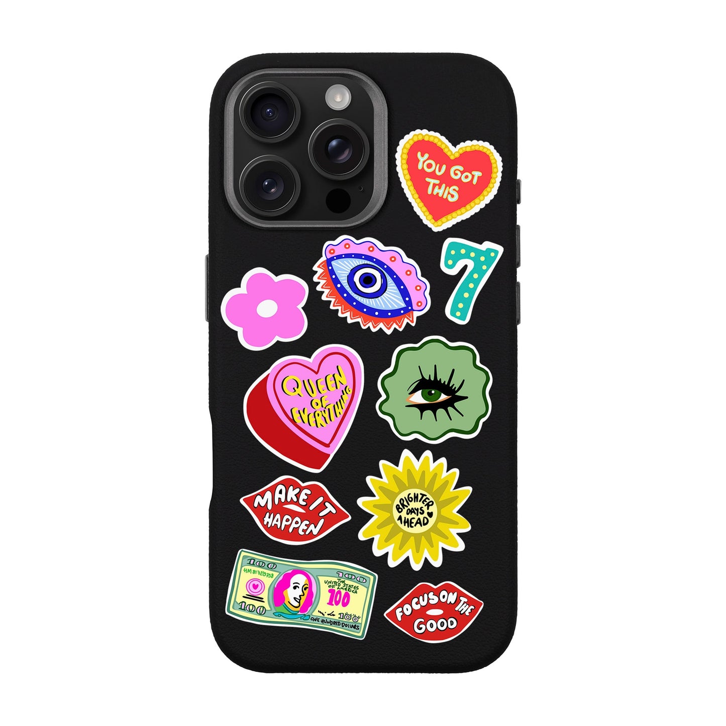 HM STICKERS-iPhone 16 Pro Max Leather Premium Kılıf MagSafe Özellikli
