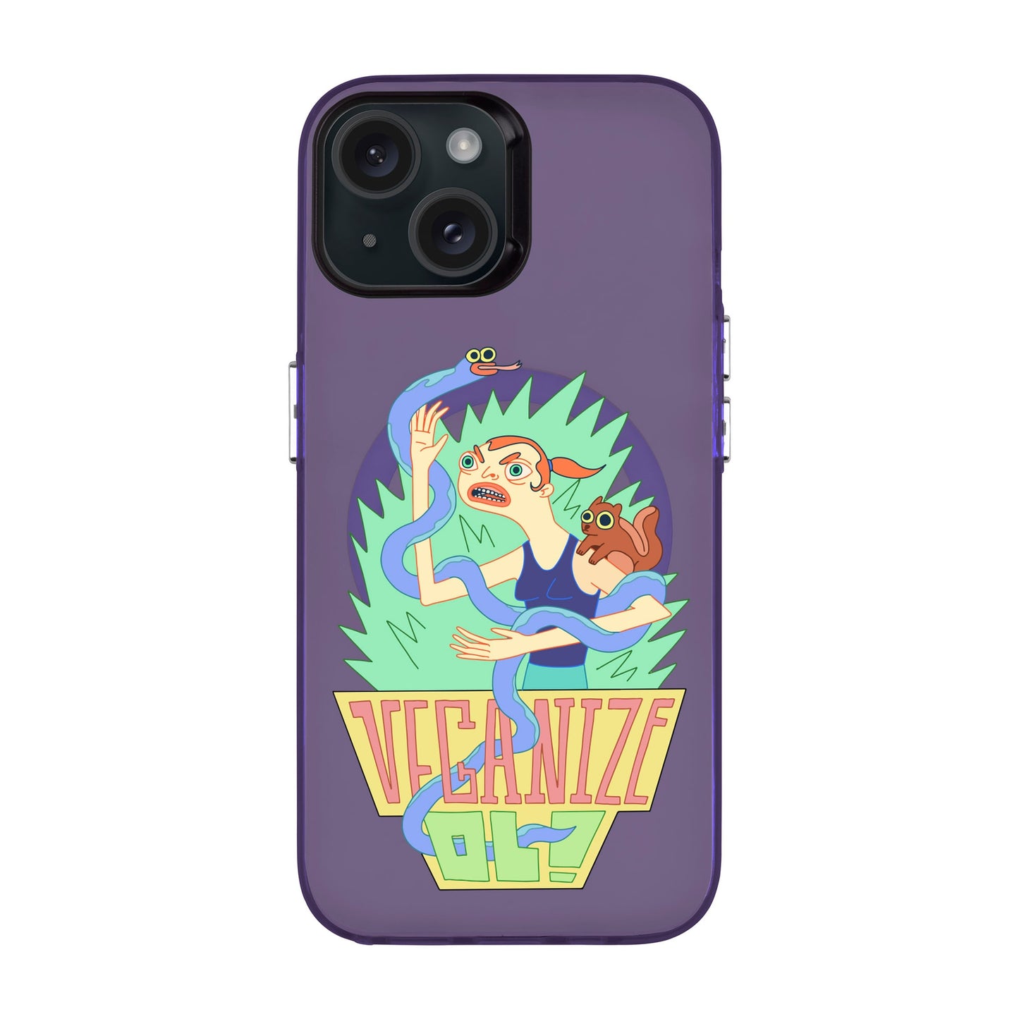 VEGANİZE-iPhone 15 Hold Kılıf MagSafe Özellikli