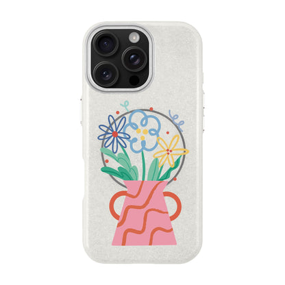 PINK VASE-iPhone 16 Pro Max Radiant Kılıf MagSafe Özellikli