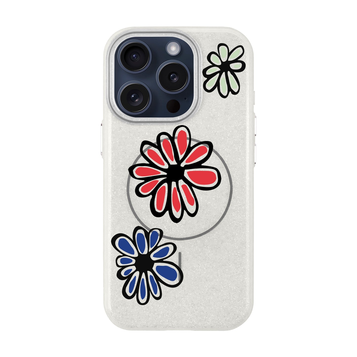 FLORIST-iPhone 15 Pro Radiant Kılıf MagSafe Özellikli